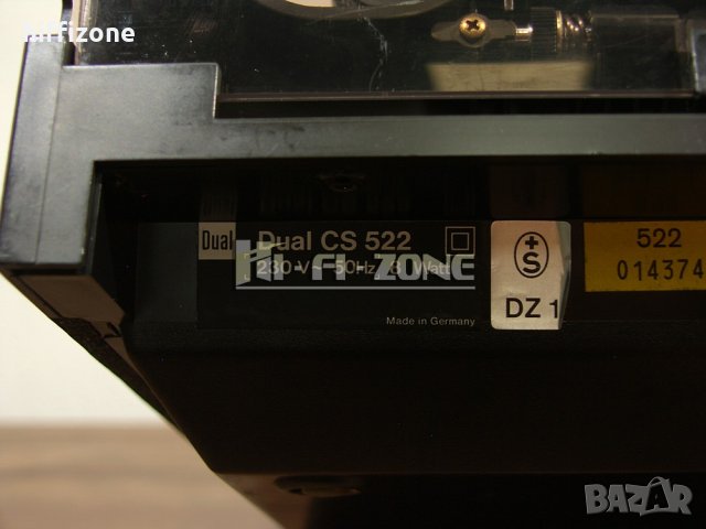 ГРАМОФОН   Dual cs-522 /1 , снимка 13 - Грамофони - 42429125