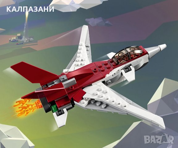 LEGO® Creator 31086 - Футуристична летяща машина, снимка 7 - Конструктори - 29837668