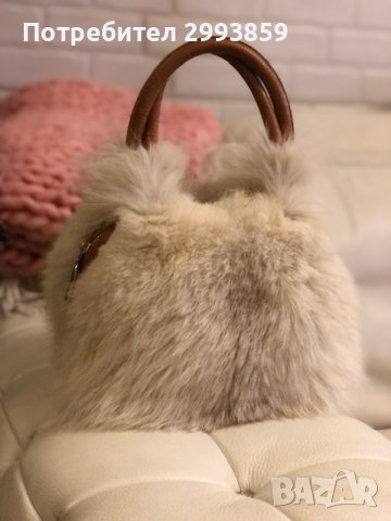 чанта 100% ест.косъм ЛИСИЦА*, снимка 3 - Чанти - 39095838
