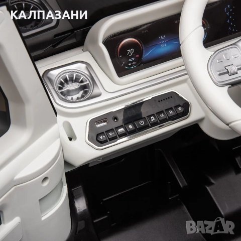  Акумулаторен джип MERCEDES BENZ  JJ2088 с родителски контрол 12V Черен, снимка 15 - Коли, камиони, мотори, писти - 51665139