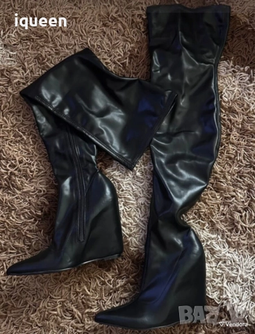 Страхотни ботуши няколко модела, снимка 5 - Дамски ботуши - 52102036