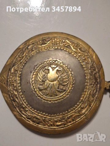 Възрожденски сребърни пафти със живачна позлата, снимка 7 - Антикварни и старинни предмети - 54146404