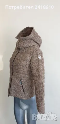 Moncler Chardonnered Womens Wool / Down Jacket Size 2 - M ОРИГИНАЛ! Дамско Зимно пухено Яке!, снимка 3 - Якета - 49404421