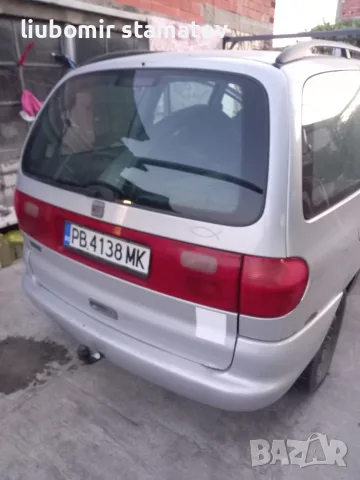 сеат алхамбра 1,9 90к, снимка 2 - Автомобили и джипове - 55740232