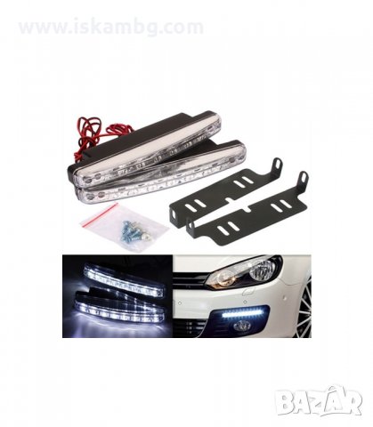 ДНЕВНИ СВЕТЛИНИ ЗА АВТОМОБИЛИ DRL LED DAYTIME RUNNING LIGHT - код 1149, снимка 4 - Аксесоари и консумативи - 34054423