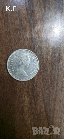 25 Цента Канада, снимка 2 - Нумизматика и бонистика - 52978324