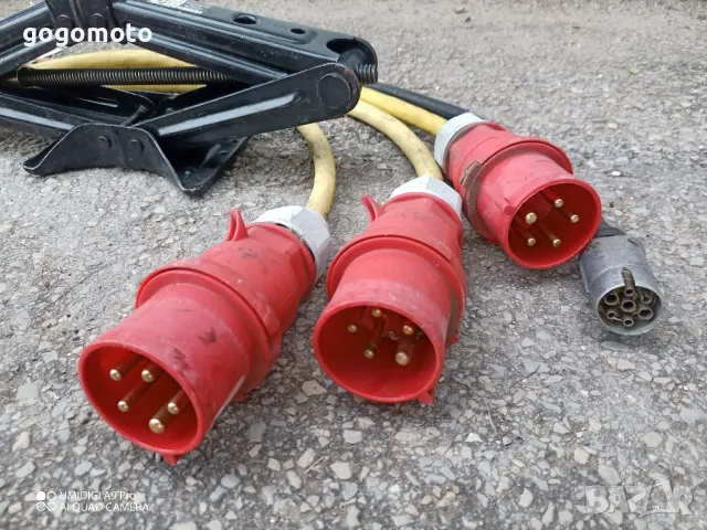 ЕВРО БУКСА, Трифазен кабел 380V, трифазен удължител, трифазен преход made in USA, MADE IN GERMANY, снимка 8 - Други машини и части - 47488324