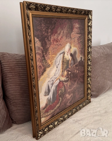 Гоблен "Пророк Йеремия", снимка 11 - Гоблени - 54190200