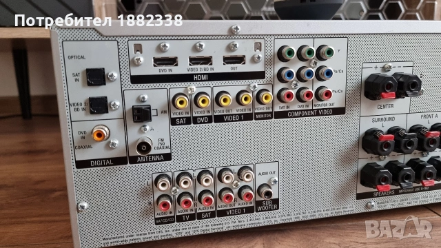 ресивър SONY STR-DG510, снимка 8 - Ресийвъри, усилватели, смесителни пултове - 53890437
