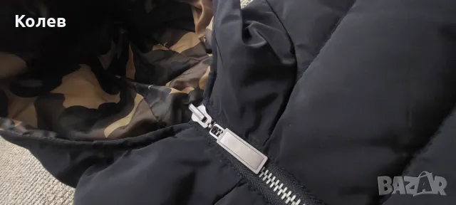 Двулицево дебело зимно мъжко яке Streetspun, снимка 4 - Якета - 48048805