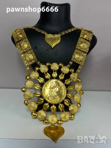 Златно колие 14 карата, снимка 5 - Колиета, медальони, синджири - 52926913