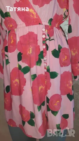  Рокля Replay на цветя, снимка 2 - Рокли - 50154088