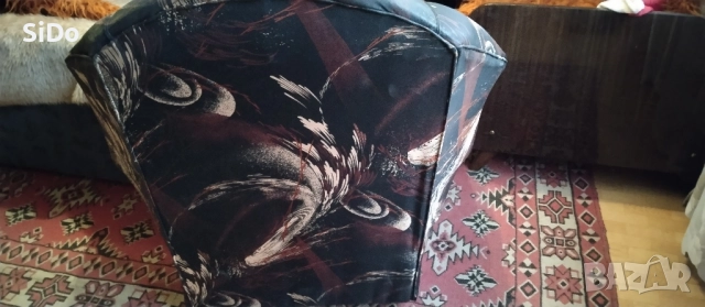 2 фотьола и 2 табуретки, снимка 4 - Дивани и мека мебел - 51918450