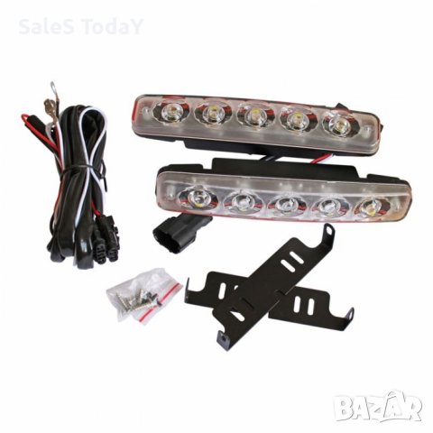 Дневни светлини, 12V, 6000К, 19см, снимка 4 - Аксесоари и консумативи - 38202210