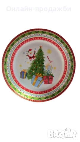 Коледна чиния - перфектният избор за празничната трапеза, снимка 4 - Чинии - 52244021