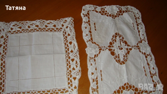 ПОКРИВКИ  и  САЛФЕТКИ -  рязана БРОДЕРИЯ И АПЛИКАЦИИ, снимка 13 - Покривки за маси - 51709311