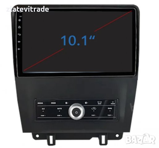 FORD MUSTANG 2009-2014 10'' / 12.3" АНДРОИД НАВИГАЦИЯ, 9430, снимка 6 - Навигация за кола - 38059155