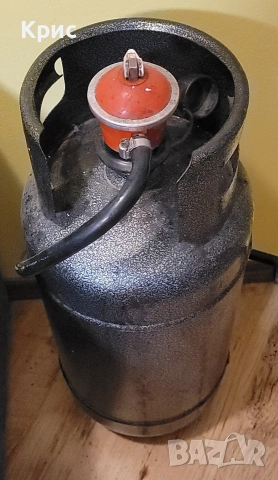 Работеща бутилка за битова газ 