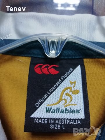 Australia Wallabies Rugby Union Canterbury Vintage оригинална блуза Австралия Ръгби, снимка 7 - Блузи - 39965106