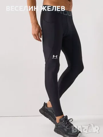 ЧИСТО НОВ мъжки спортен клин Under Armour HeatGear (Размер L)
