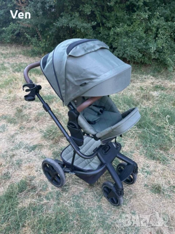 Бебешка количка Harvey 3 Premium Emerald Green