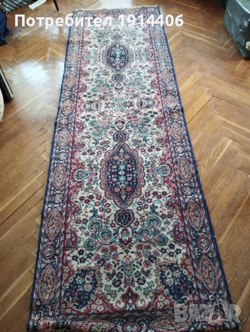 Пътеки персийски, нови , но за обкантване 1 бр. – 0,90 м./2,20м. 2 бр. - 0,75 м/1,45 м , снимка 11 - Килими - 51870810
