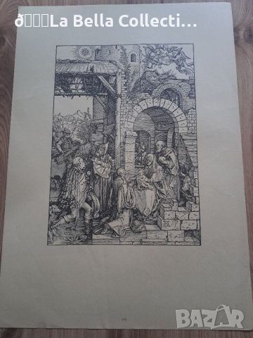 Литография Албрехт Дюрер с воден знак, снимка 4 - Други ценни предмети - 40873394