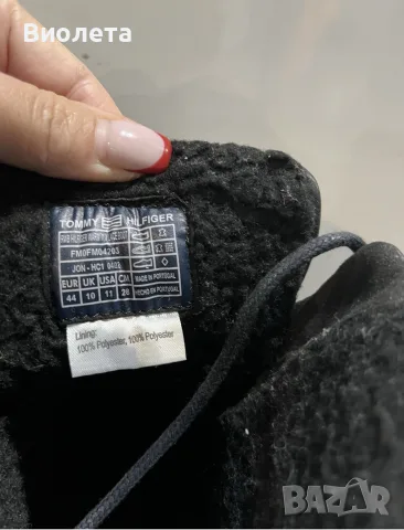 Мъжки боти тип кубинка Tommy Hilfiger номер 44, снимка 3 - Мъжки боти - 55834294