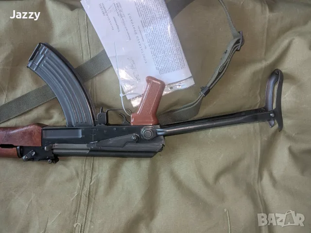 Деактивиран Ак47 С с протокол 800€, снимка 6 - Антикварни и старинни предмети - 56224493