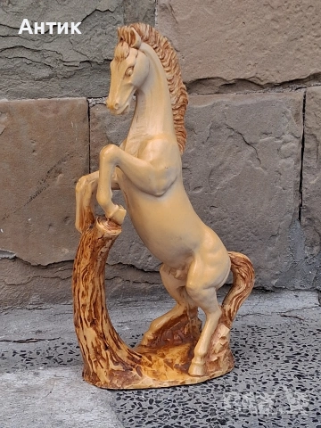 Красива Фигура Статуетка Кон, снимка 3 - Други ценни предмети - 54150219
