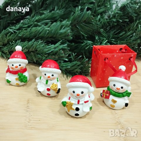 4249 Мини фигурка Снежко в подаръчка торбичка, снимка 2 - Декорация за дома - 42859187