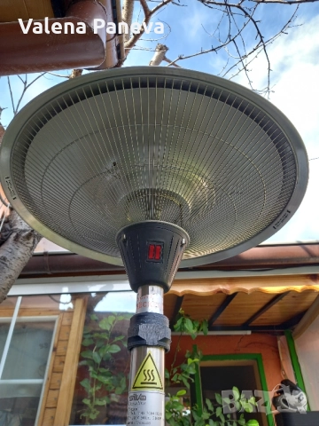 Silva 2100 w Инфрачервен нагревател Сребро, снимка 2 - Печки, фурни - 52282635