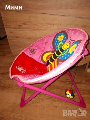 сгъваемо детско столче , снимка 2 - Мебели за детската стая - 53962716