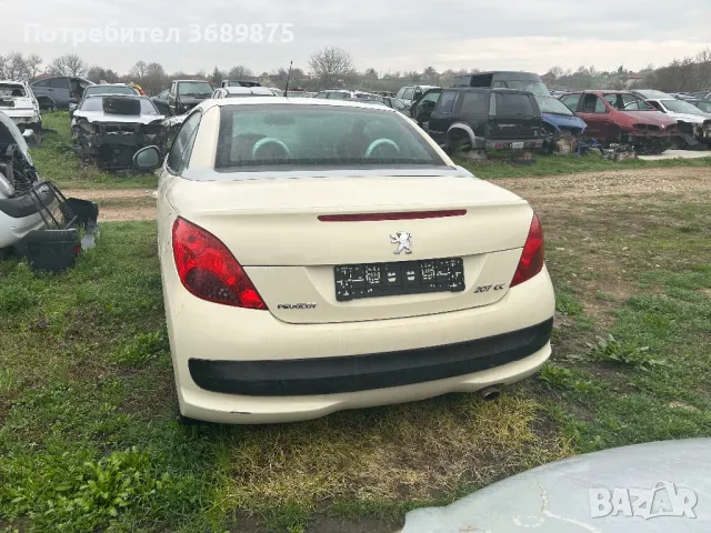 Пежо 207cc 1,6 бензин, снимка 4 - Автомобили и джипове - 49705778