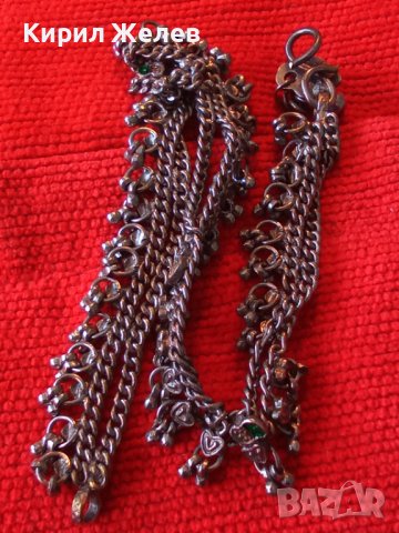 СТАРИНЕН ПОСРЕБРЕН ЕТНОГРАФСКИ РЯДЪК АВТОРСКИ НАКИТ ОГЪРЛИЦА За НОСИЯ КОЛЕКЦИЯ РЪЧНА ИЗРАБОТКА 34531, снимка 18 - Антикварни и старинни предмети - 40552658