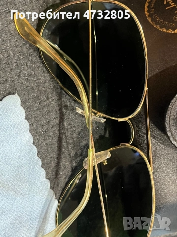 Очила Ray Ban авиатор, снимка 3 - Слънчеви и диоптрични очила - 54100699