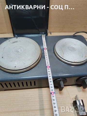 Соц Стар Голям Емайлиран Български Двоен Котлон. НОМЕР 1409., снимка 9 - Антикварни и старинни предмети - 53940460