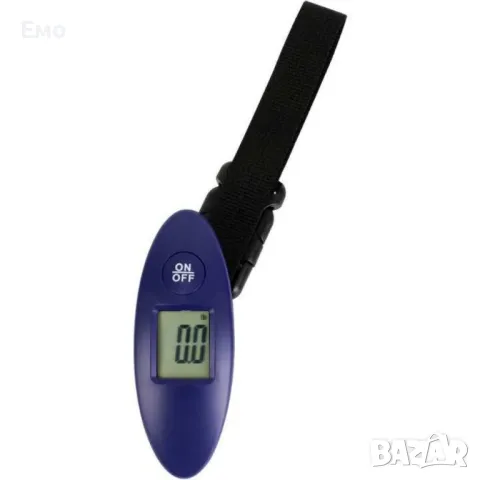 Везна за багаж - 50кг. Дигитална, 1бр батерия, Син, снимка 6 - Електронни везни - 48560671