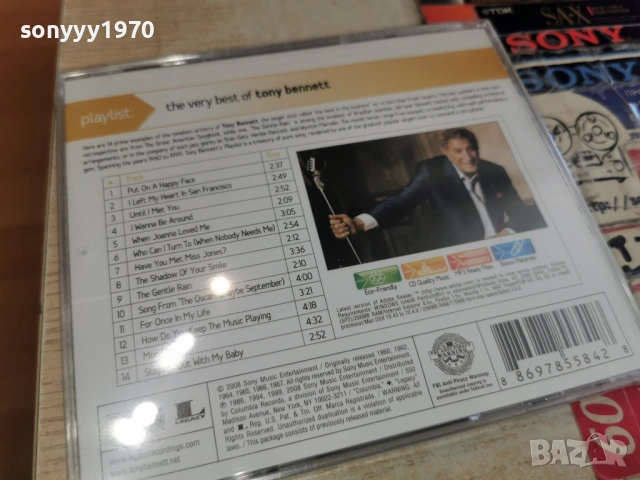 TONY BENNET NEW CD 0604261700H2E6R, снимка 2 - CD дискове - 54111825