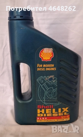 Моторно масло Shell Helix Diesel Plus 10W-40 4л