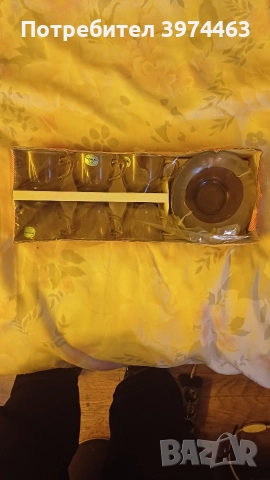 дуплекс сервиз за кафе , снимка 4 - Чаши - 52954609