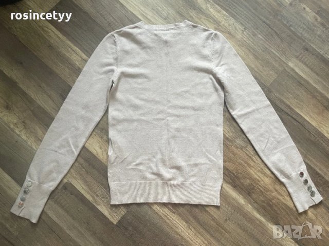 Бежова блузка, снимка 4 - Блузи с дълъг ръкав и пуловери - 50455018