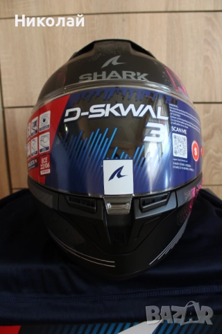Каска Shark D-Skwal 3 Mayfer, снимка 2 - Аксесоари и консумативи - 52771674