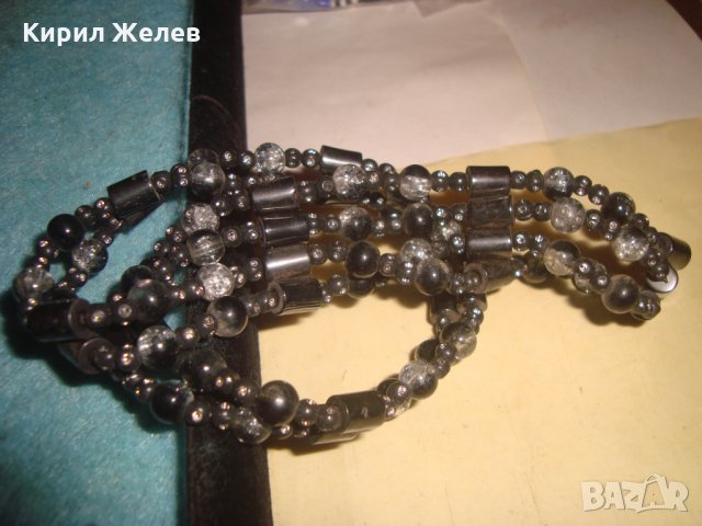 СКЪПОЦЕННО КОЛИЕ от МАГНЕТИТ ХЕНД МЕЙД МОДЕЛ с МЪНИСТА 25506, снимка 2 - Колиета, медальони, синджири - 35518083