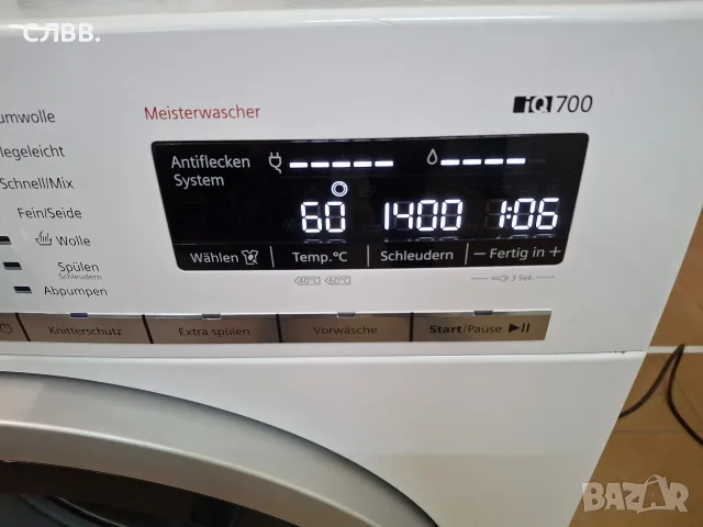 Продавам пералня SIEMENS IQ700 , снимка 2 - Перални - 56197643