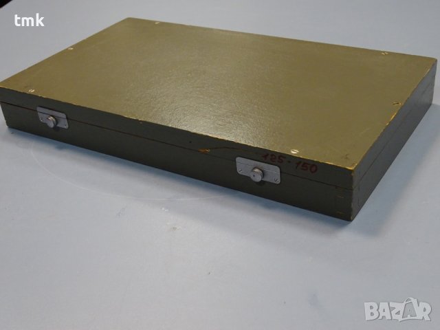 Пасиметър Carl-Zeiss Jena 125-150 mm, TGL 20250, снимка 11 - Куфари с инструменти - 36906723