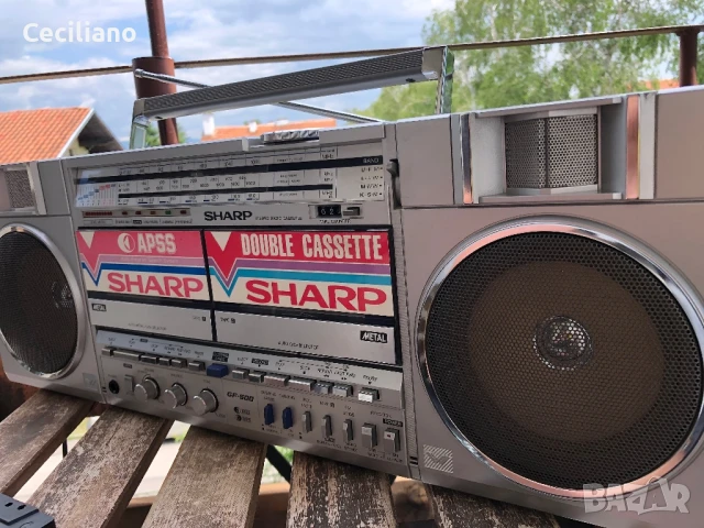 SHARP GF 500H -Колекционерски радиокасетофон! Като Нов-супер запазен!, снимка 12 - Радиокасетофони, транзистори - 50470270