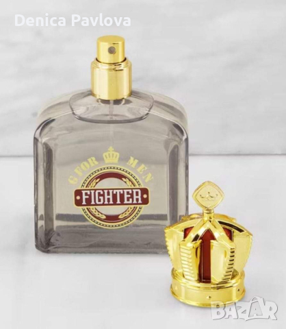 Един от най- желаните мъжки парфюми е на НАМАЛЕНА цена 💙  Цена - 14,50 лв 🎁  👑G FOR MEN FIGHTER , снимка 2 - Мъжки парфюми - 44573686