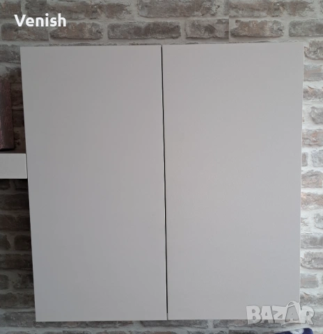 Бял шкаф  МДФ, снимка 5 - Секции и витрини - 53885434