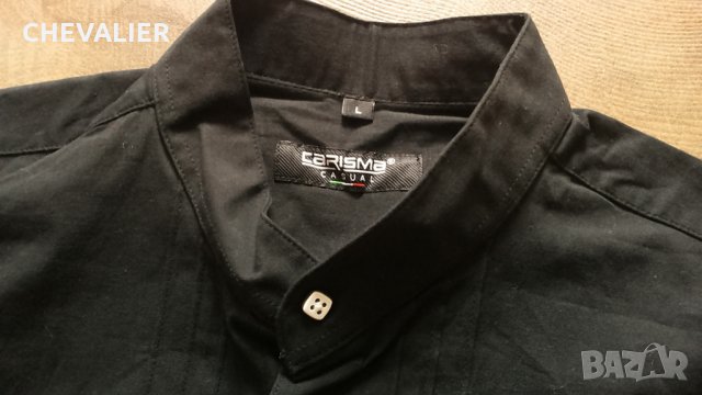 CARISMA CASUAL размер M - L мъжка еластична риза 32-36, снимка 10 - Ризи - 30769035